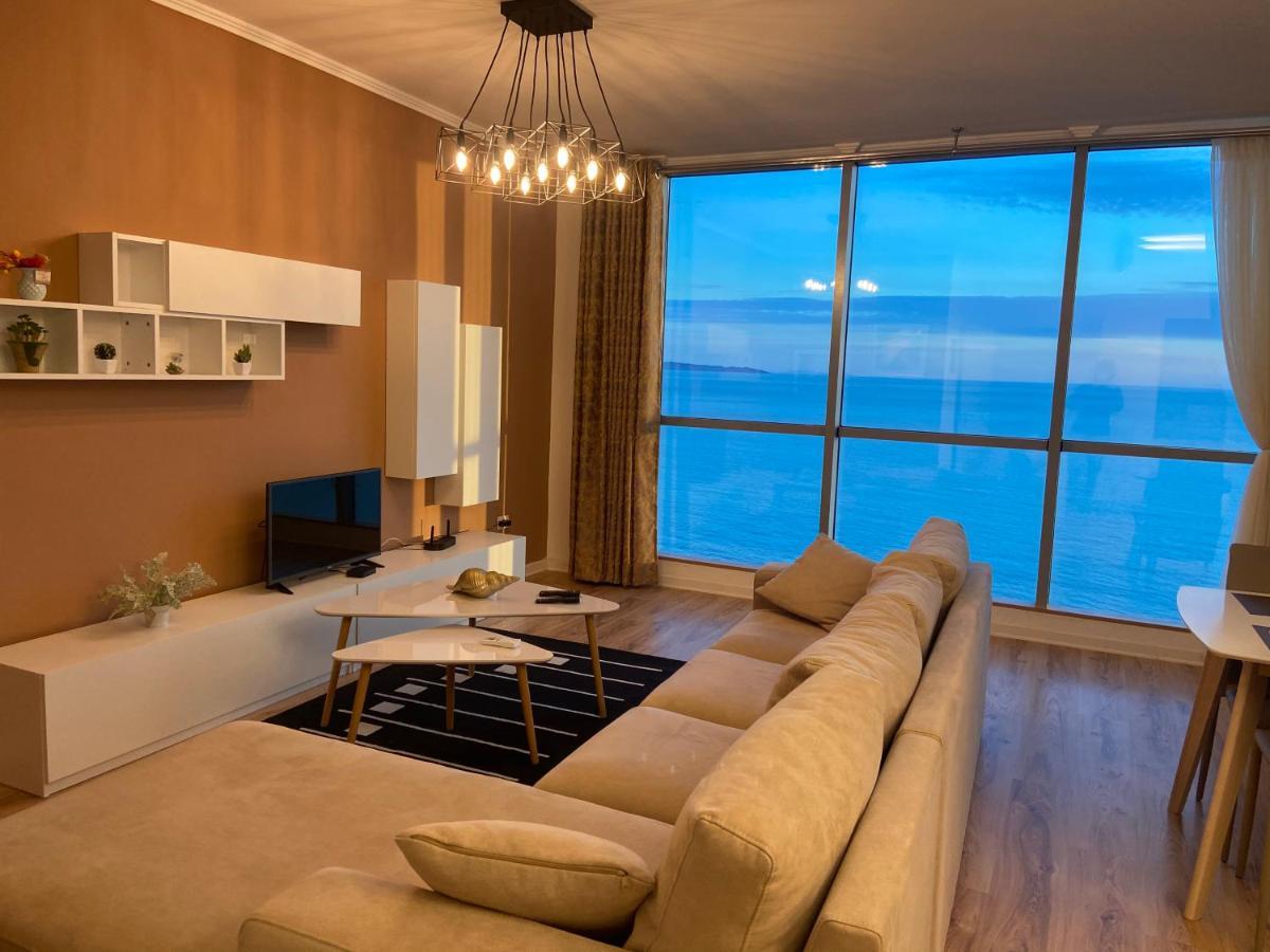 City Center& Sea View Apartment Dıraç Dış mekan fotoğraf